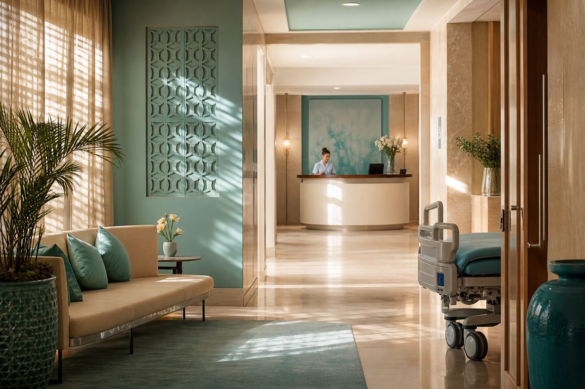 CHIFA — calm clinic corridor for medical tourism
