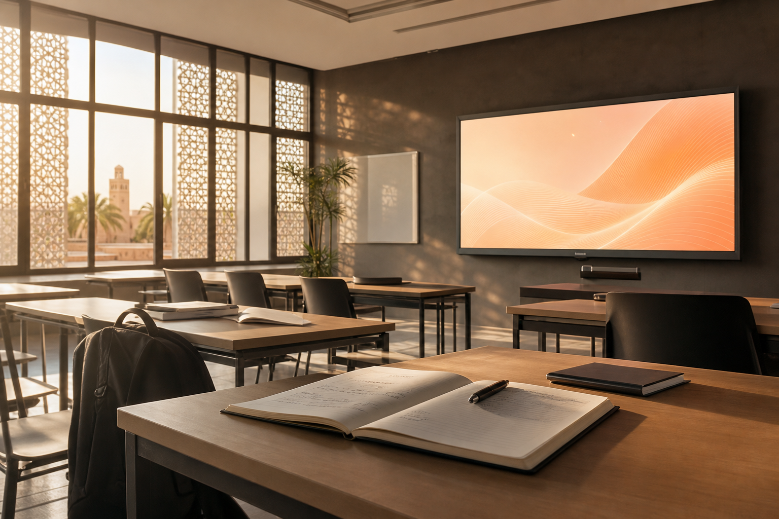 DIRAYA — modern classroom atmosphere for e-learning
